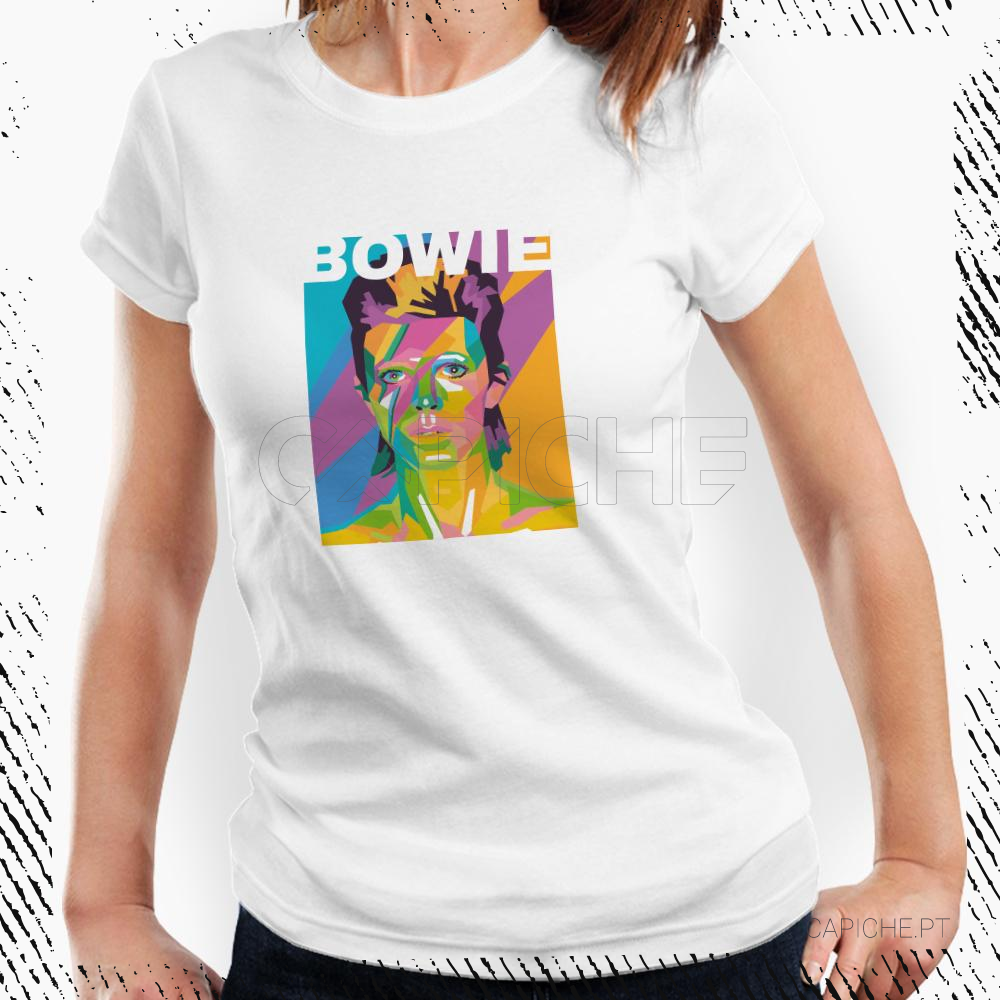 Camiseta best sale bowie mujer