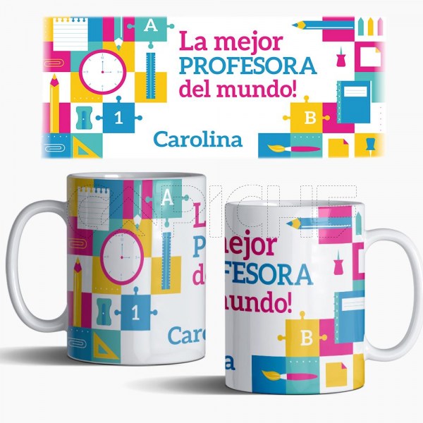 Taza Mejor profesora del mundo