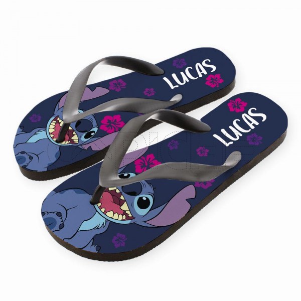 Sandalias Stitch Nombre