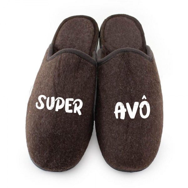 Pantufla Personalizada Super Familiar