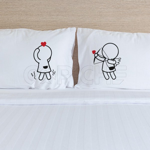 Fundas de Almohada Cupido