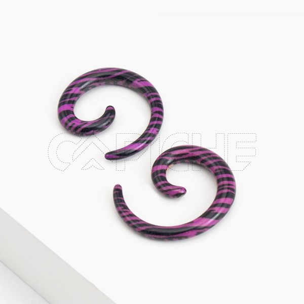 Piercing cornet Lilas