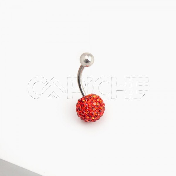 Piercing Ombligo Red