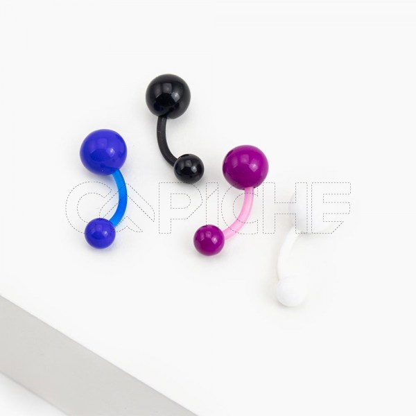 Conunto Piercing Plastic Nana