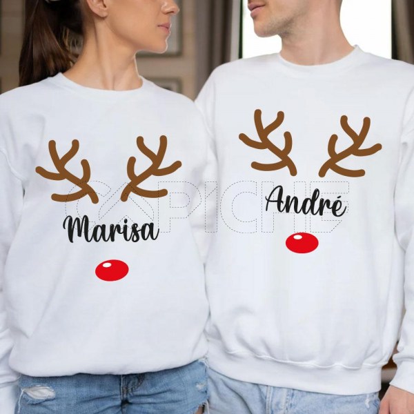 Sudadera Navidadicia Reno