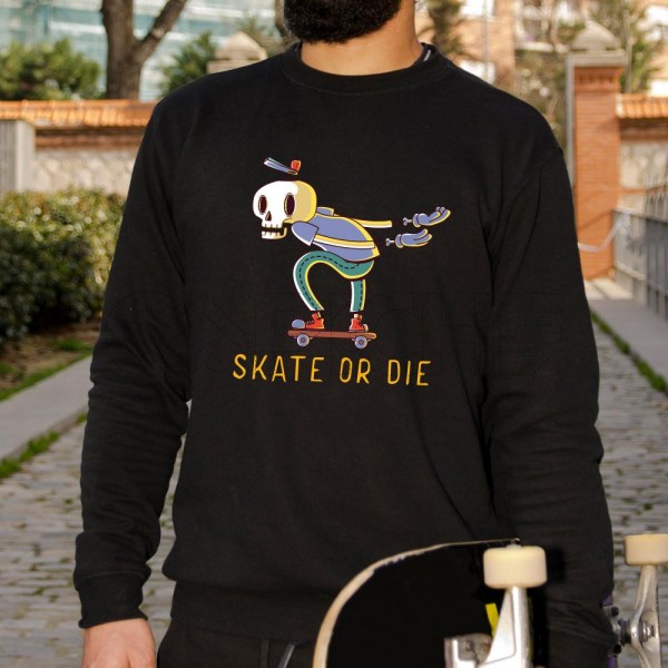 Sudadera skate or die