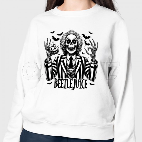 Sudadera beetlejuice hallowen