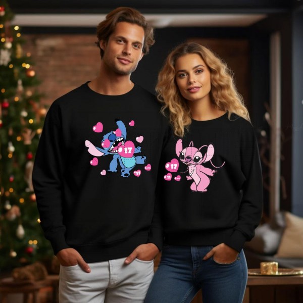 Sudadera Pareja Data Stitch