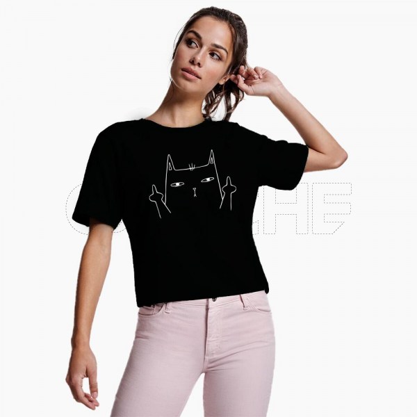 Camiseta Cropped CAT