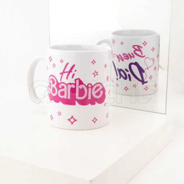 Taza Normal Hi barbie