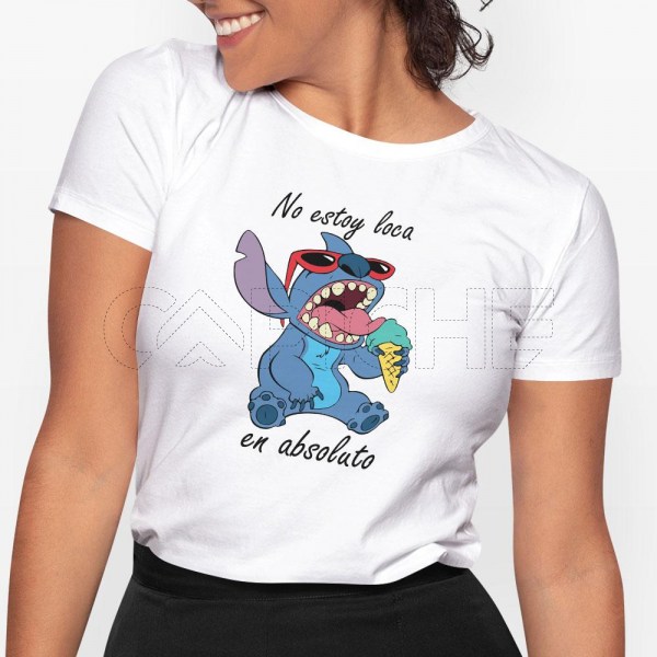 Camiseta Stitch Louca