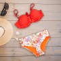 Bikini Alto soufrage Naranja