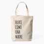 Saco Tote Bag Fuerte como Madre