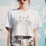 Camiseta Cropped CAT