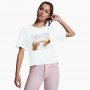 Camiseta Cropped Cat Human