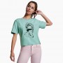 Camiseta Cropped  Cabeça estatua